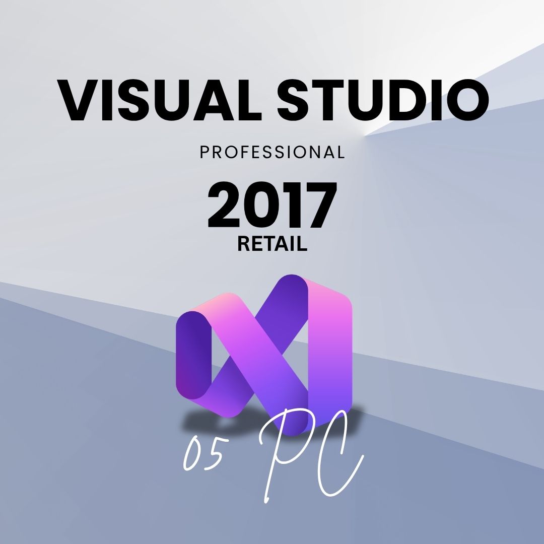 Visual Studio 2017 Professional 5PC [Retail Online]